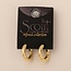 Scout Curated Stellar Hoop Gold Vermeil Earring