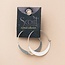 Scout Curated Crescent Hoop Sterling Silver