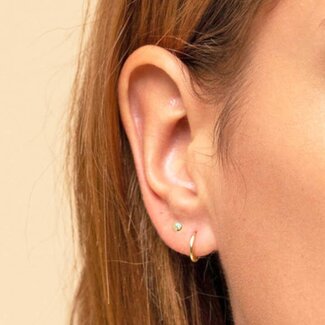 Selah Vie Selah Vie Tiny Ball Studs 14k gold filled