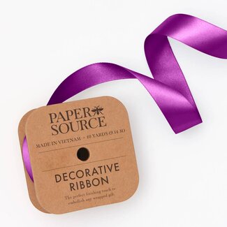 Satin Ribbon 1" Width Ultra Violet