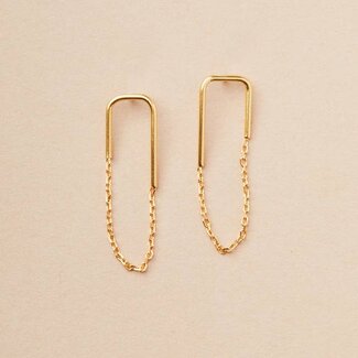 Scout Curated Wears Filament Stud Gold Vermeil
