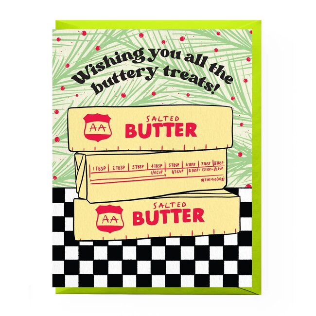 Holiday Butter Card