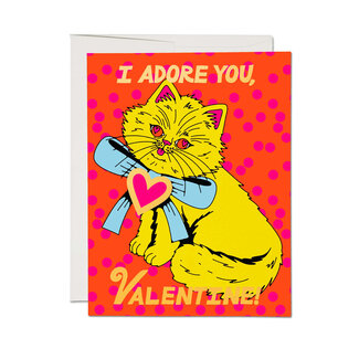 Red Cap Cards I Adore You Greeting Card