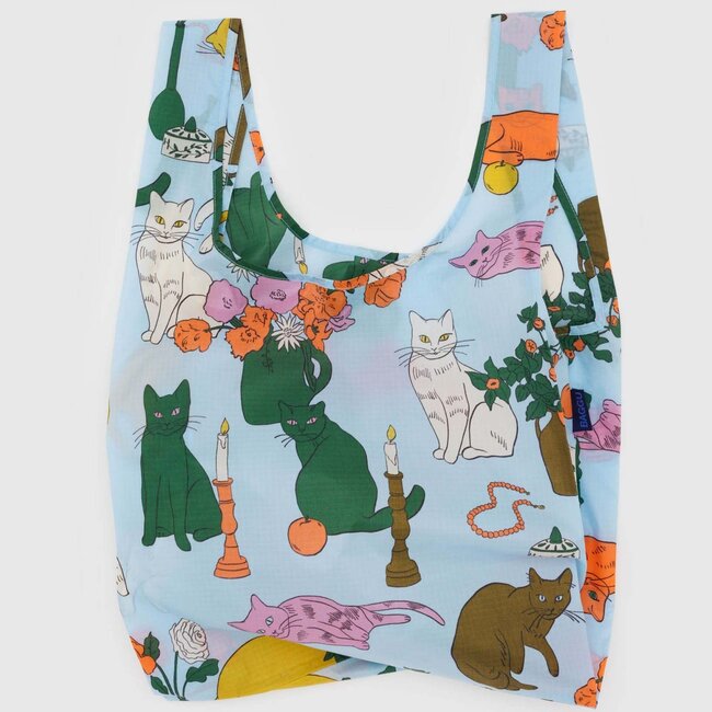 Baggu Reusable Bag Standard Table Cats