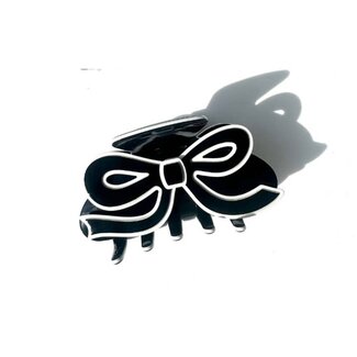 Solar Eclipse Solar Eclipse Handmade Bow Hair Claw Black