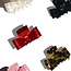 Solar Eclipse Classic Bow Hair Claw Red