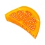 Large Orange Slice Hair Claw