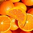 Large Orange Slice Hair Claw