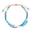 Mixed Media Bracelet Sky Turquoise Silver