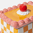 DOIY Sweetie Storage Box Cake Yellow