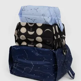Baggu 3D Zip Set Night Sky