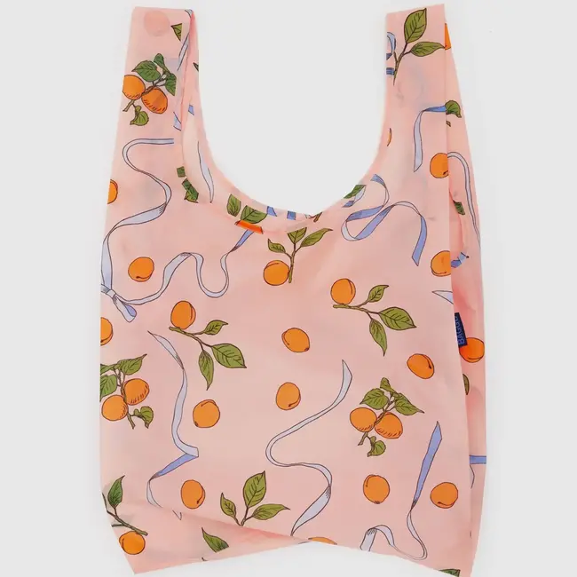 Baggu Reusable Bag Standard Apricots & Ribbons