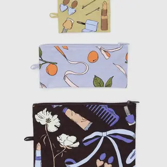 Baggu Baggu Flat Pouch Set Get Ready With Me