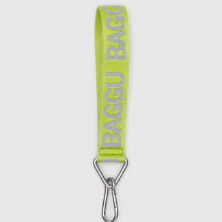 Baggu Baggu Logo Keychain Citron
