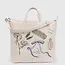 Baggu Horizontal Zip Duck Bag Get Ready With Me Embroidered