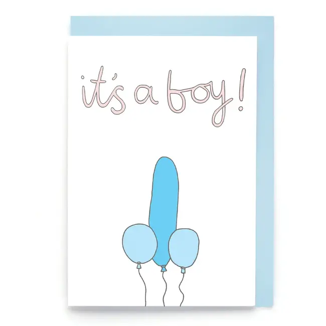 Boy Baby Card