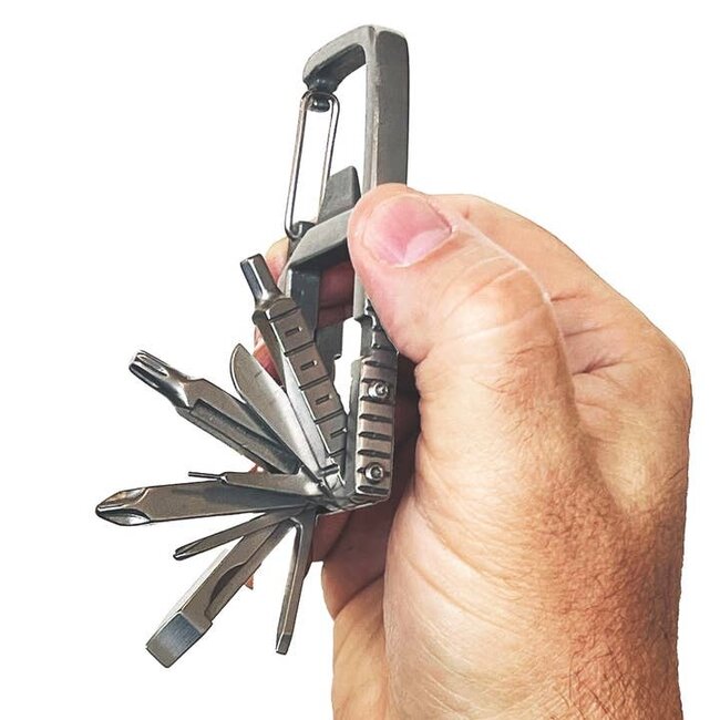 "The Fix Is in" Carabiner Multi-Tool
