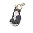 Solar Eclipse Tuxedo Cat Bag Charm + Keychain