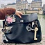Solar Eclipse Tuxedo Cat Bag Charm + Keychain