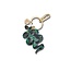 Solar Eclipse Green Snake Bag Charm + Keychain