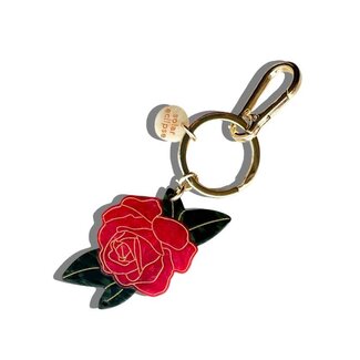 Solar Eclipse Solar Eclipse Red Rose Bag Charm + Keychain