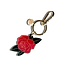 Solar Eclipse Red Rose Bag Charm + Keychain