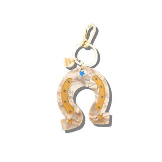 Solar Eclipse Solar Eclipse Horseshoe Bag Charm + Keychain