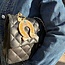 Solar Eclipse Horseshoe Bag Charm + Keychain