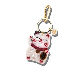 Solar Eclipse Solar Eclipse Lucky Cat Bag Charm + Keychain