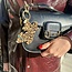 Solar Eclipse Leopard Bag Charm + Keychain