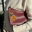 Solar Eclipse Goldendoodle Bag Charm + Keychain