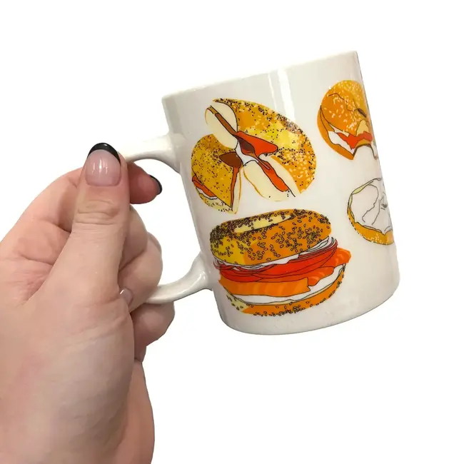 Lovely Bagels Galore Silly Mug