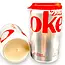 Diet Coke Soda Can Soy Candle