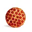 Fabdog 10" Pizza Squeaky Dog Toy