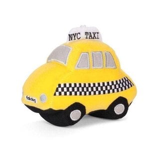 Fabdog Fabdog Nyc Taxi Plush Dog Toy