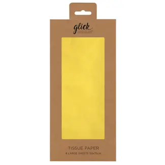 Glick Tissue Plain Lemon