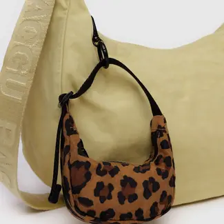 Baggu Baggu Bag Charm Crescent Leopard