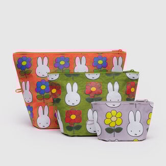 Baggu Baggu Go Pouch Set Miffy
