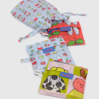 Baggu Baggu Reusable Bag Standard Baggu Set of 3 Miffy