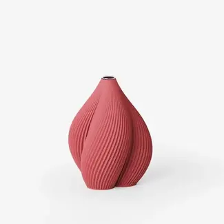 Recozy Recozy Venus 1 Vase Ruby Red