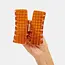 Chunks Box Claw in Caramel Plaid