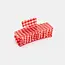 Chunks Box Claw in Red Plaid
