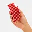 Chunks Box Claw in Red Plaid