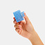 Chunks Midi Box Claw in Blue Lattice