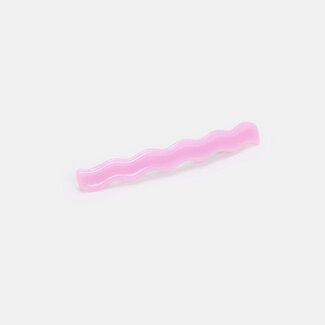 Chunks Chunks Skinny Wave Barrette in Lilac