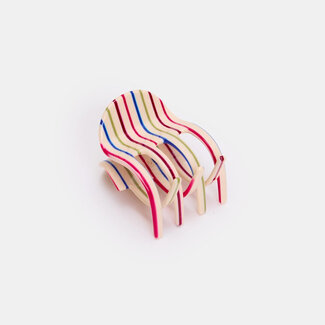 Chunks Chunks Ursa Claw in Vanilla Stripe