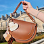 Solar Eclipse Mama Heart Bag Charm + Keychain