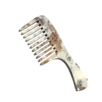 Solar Eclipse Solar Eclipse Handle Comb Seashell