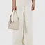 Baggu Mini Recycled Leather Shoulder Bag Stone