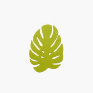 Graf & Lantz Graf & Lantz Felt Monstera Leaf Trivet Pistachio Medium